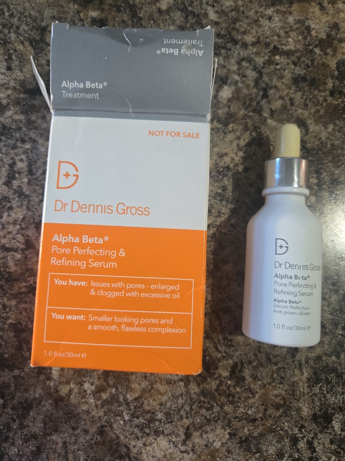 Dr Dennis Gross Alpha Beta Pore Perfecting & Refining Serum $68 MSRP FullSiz NIB