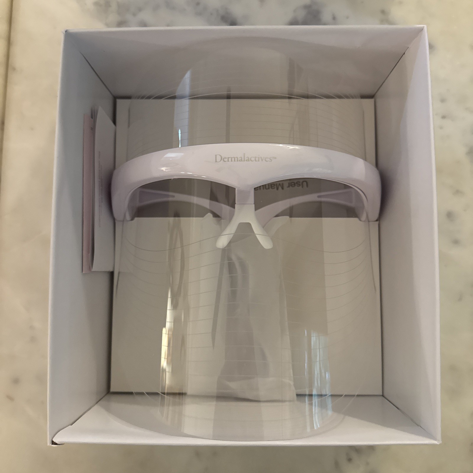 Dermalactives 7 in 1 LED Light Therapy Mask Skin Rejuvenation NEW