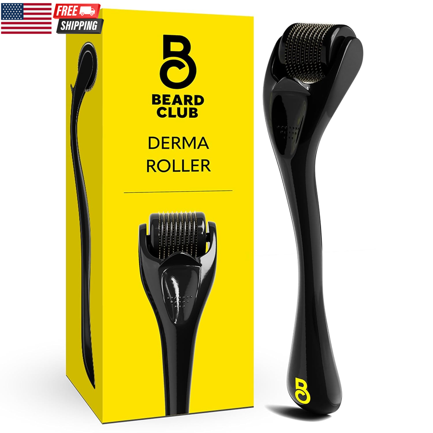 Derma Roller for Face, Body and Scalp – Microneedling for Men and Women with 540