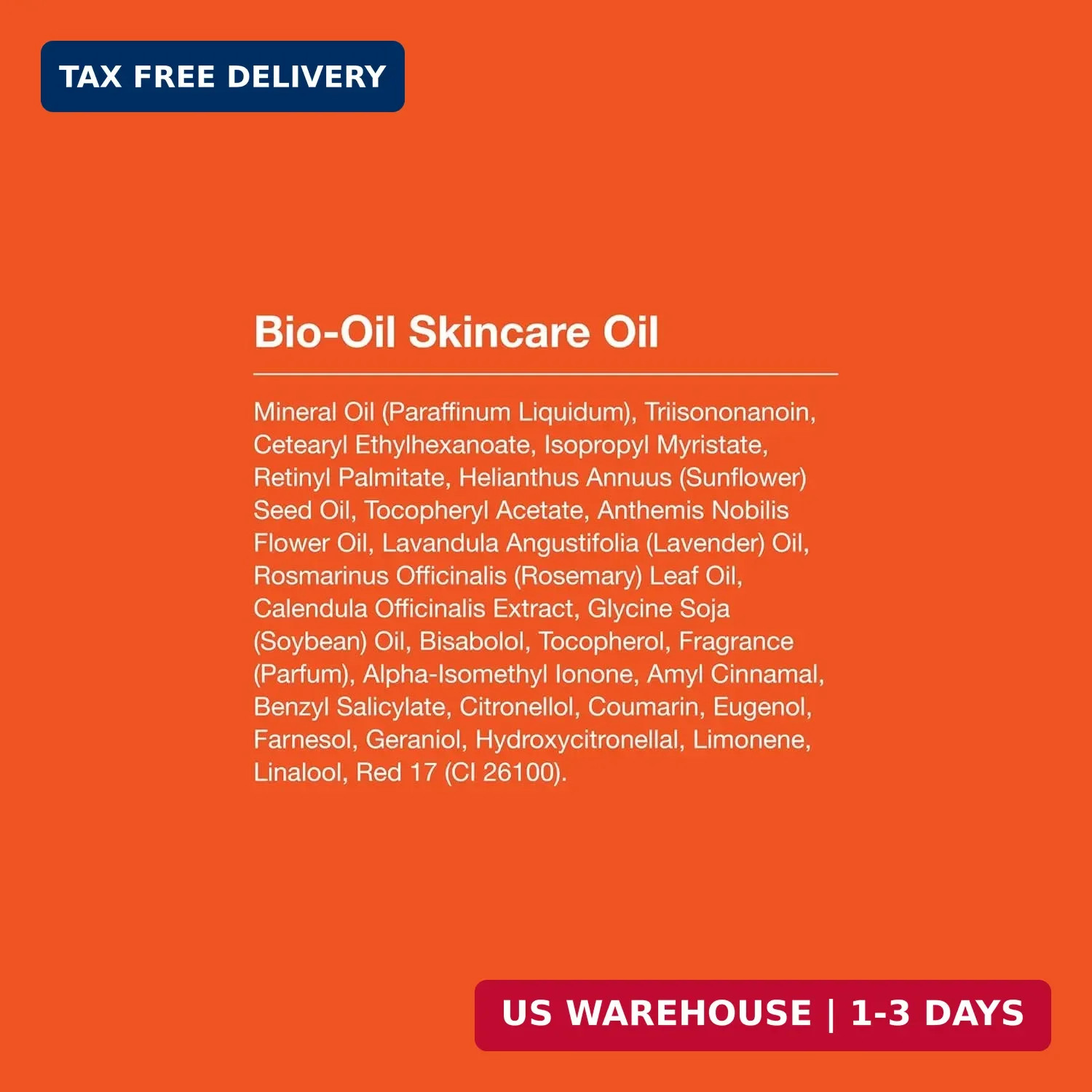 Bio-Oil Skincare Body Oil Serum, Face and Body Moisturizer with Vitamin E & A, f