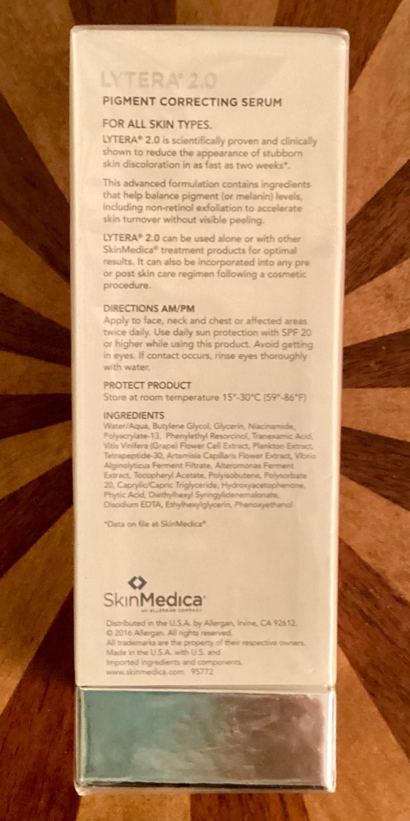 New Sealed SkinMedica LYTERA 2.0 Pigment Correcting Serum 2 fl 60 ml Full Size