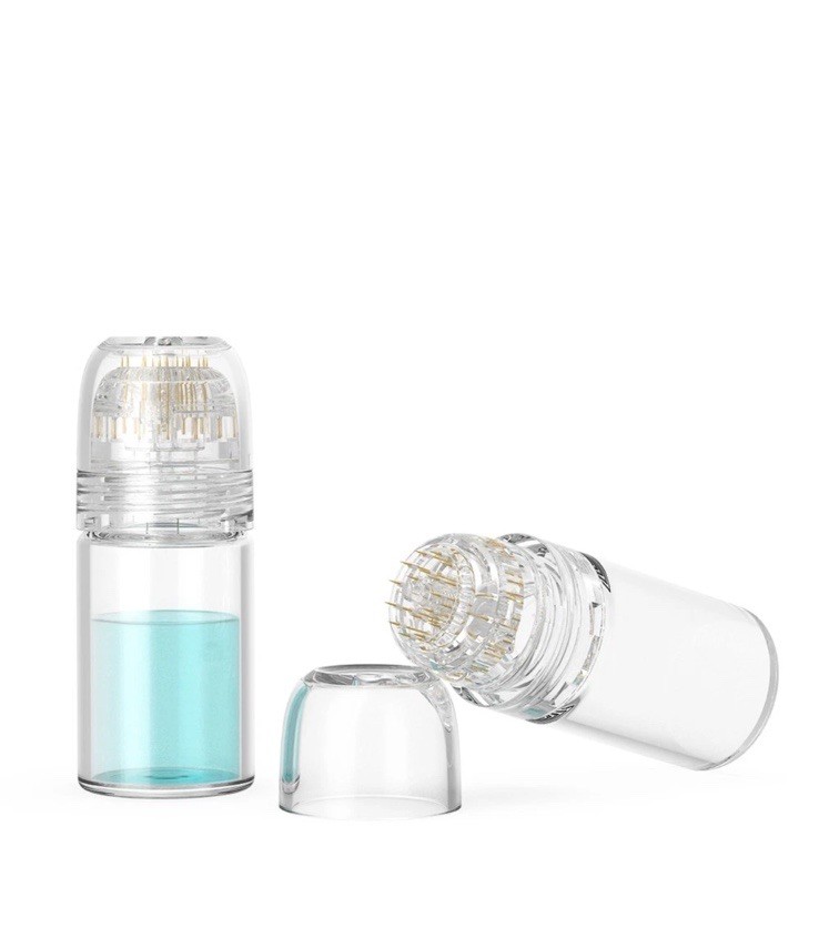 2026 20pin Titanium Needles Bottle 0.25/ 0.5/1.0mm Reusable Microneedle Derma US