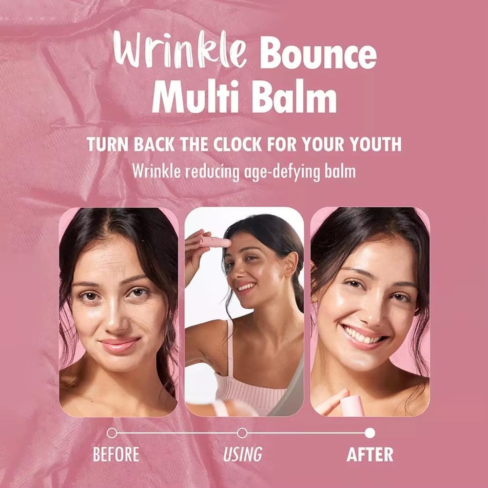 KAHI Wrinkle Bounce Multi Balm 9g Facial Serum Stick Anti-Aging Hydrating K-Beau