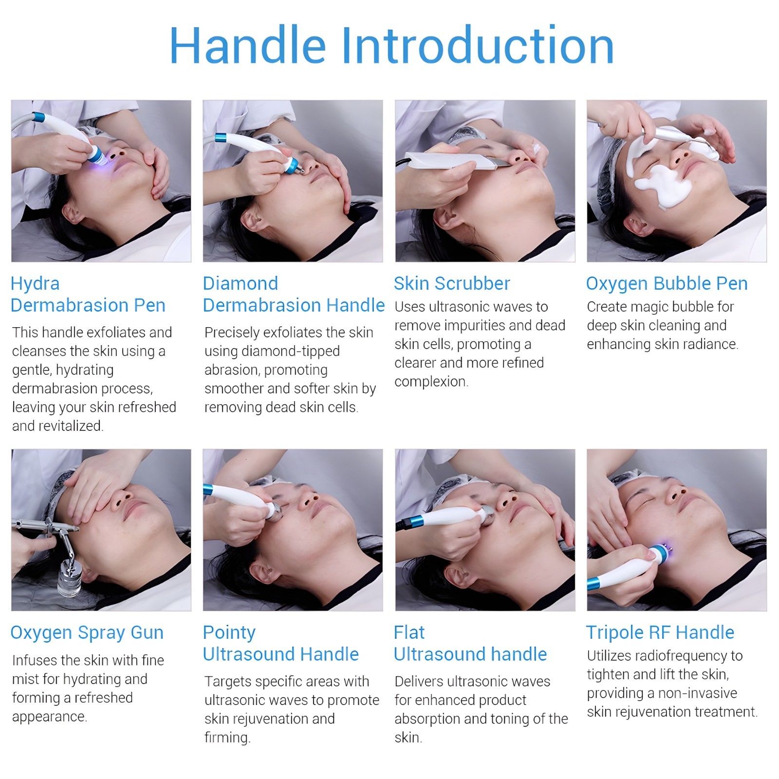 14in1 Hydra Spa Facial Beauty Machine Hydro Dermabrasion Face Skin Cleaning Face
