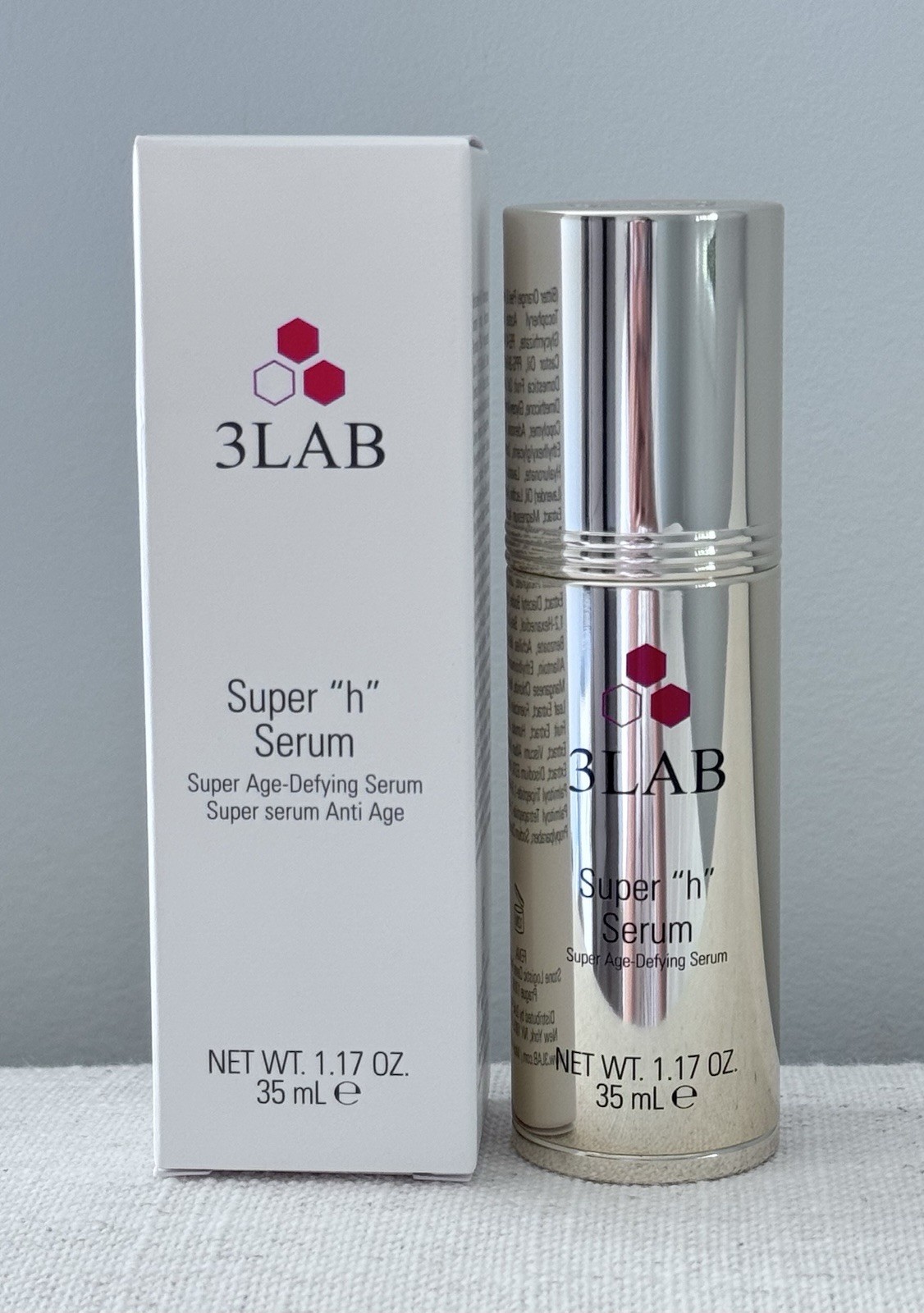 3LAB SUPER “h” SERUM Full Size 1.17 oz / 35 ml NIB