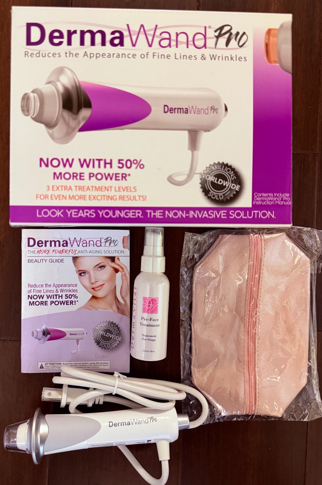 DermaWand Pro High Frequency Wand – Multiple Colors – 1 Year Warranty BNIB!