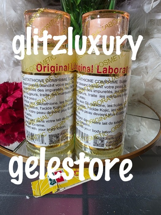 Glutathione Comprime whitening serum 100ml x 1. Mix into your lotion. Exp. 2026
