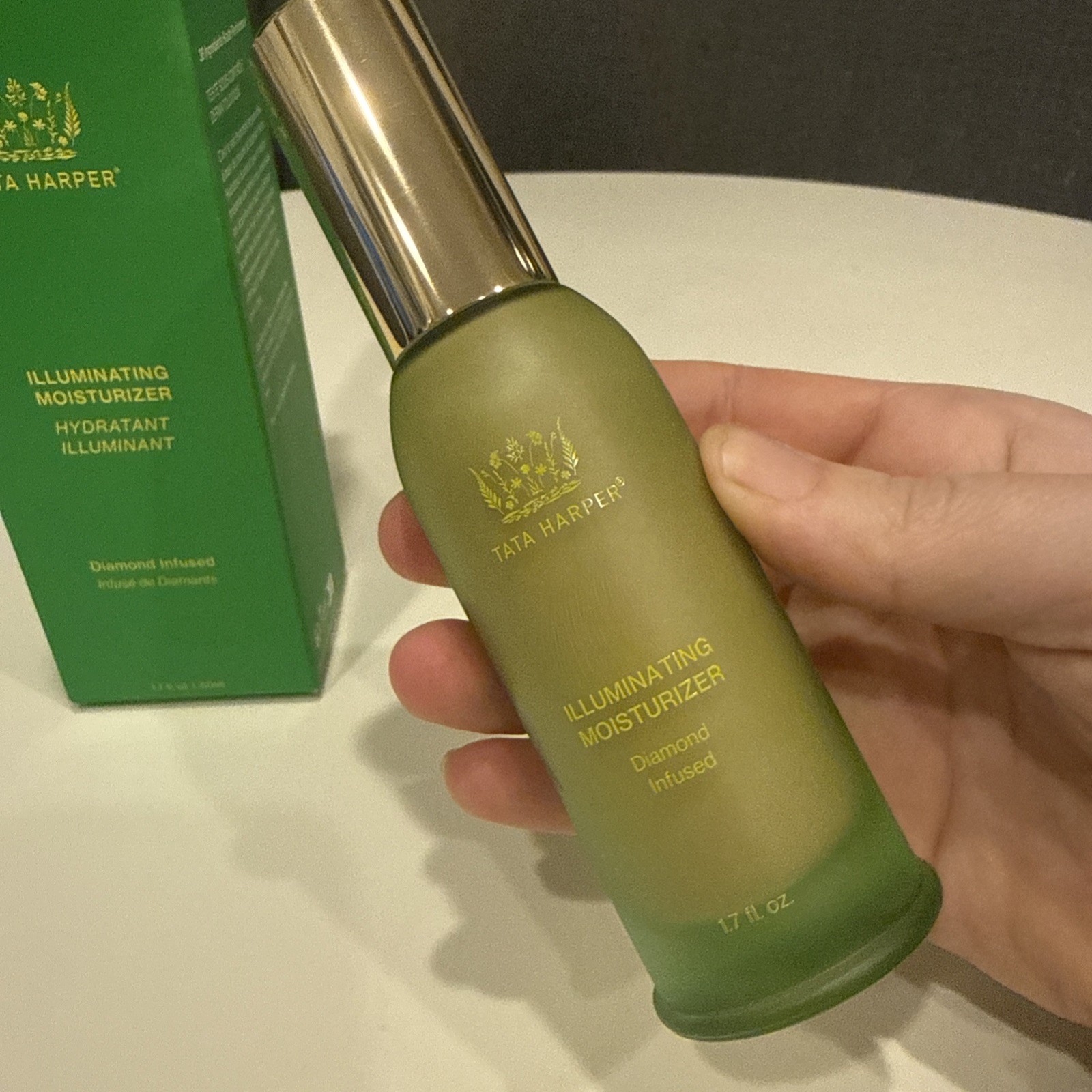 Tata Harper Illuminating Moisturizer Hyaluronic Acid Diamond 1.7fl.Oz