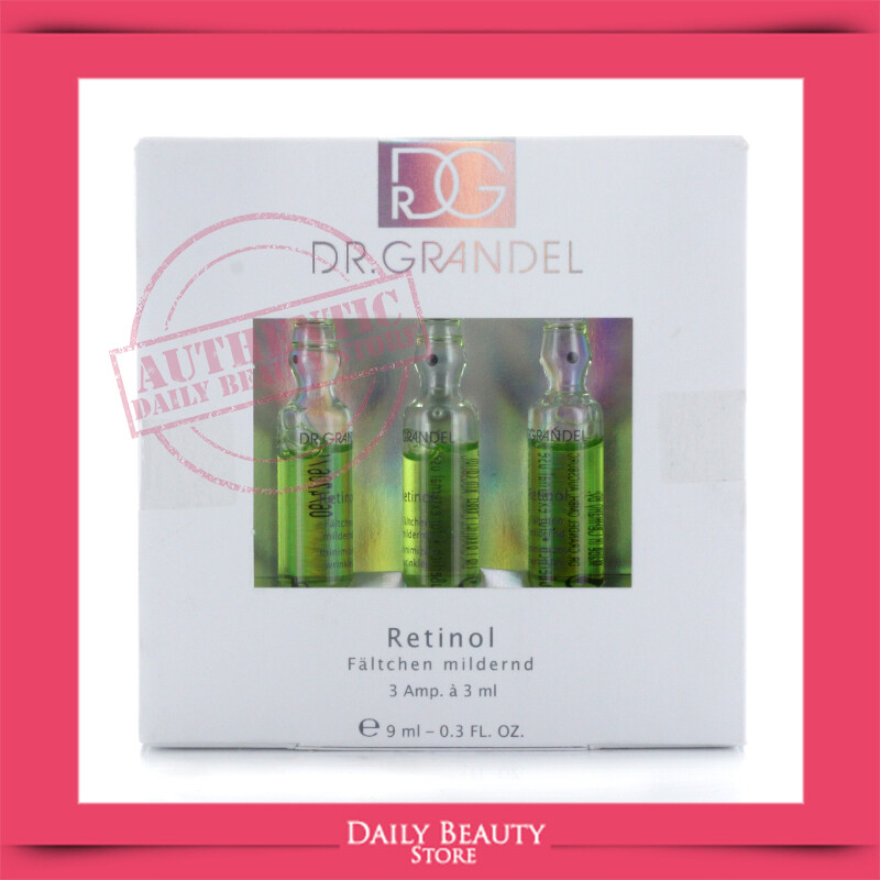 Dr. Grandel Retinol Ampoules 3x3ml/0.1oz NEW FAST SHIP