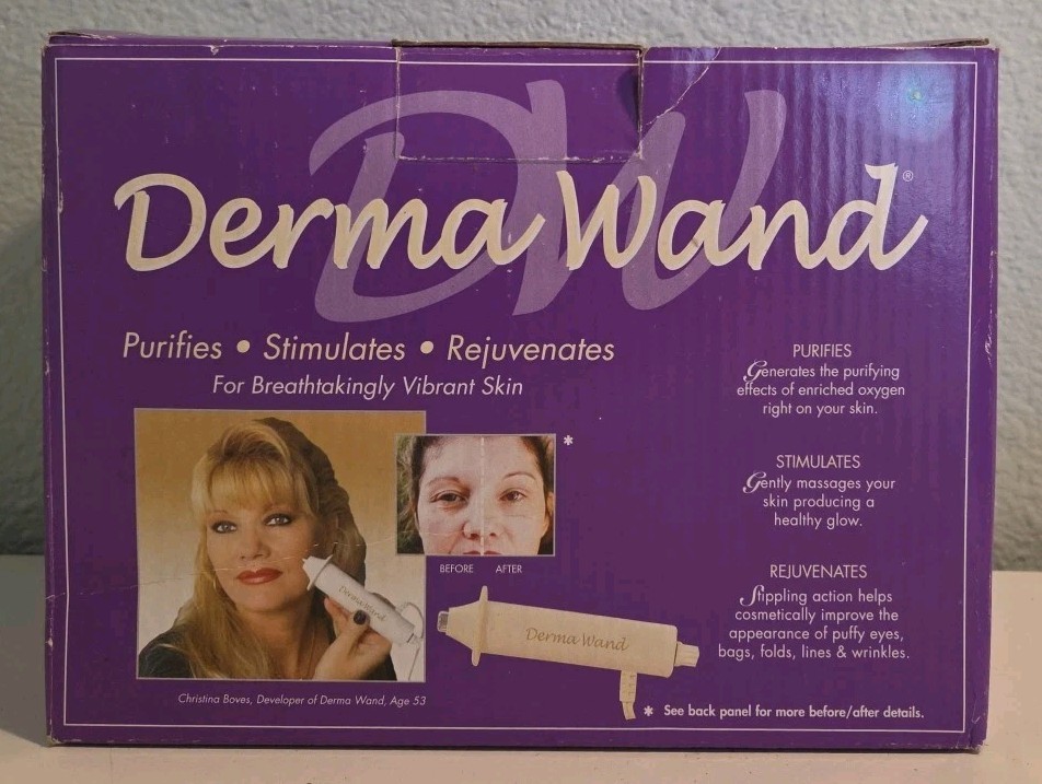 Derma Wand Anti-Aging Device Dermawand Skin Care New Old Stock