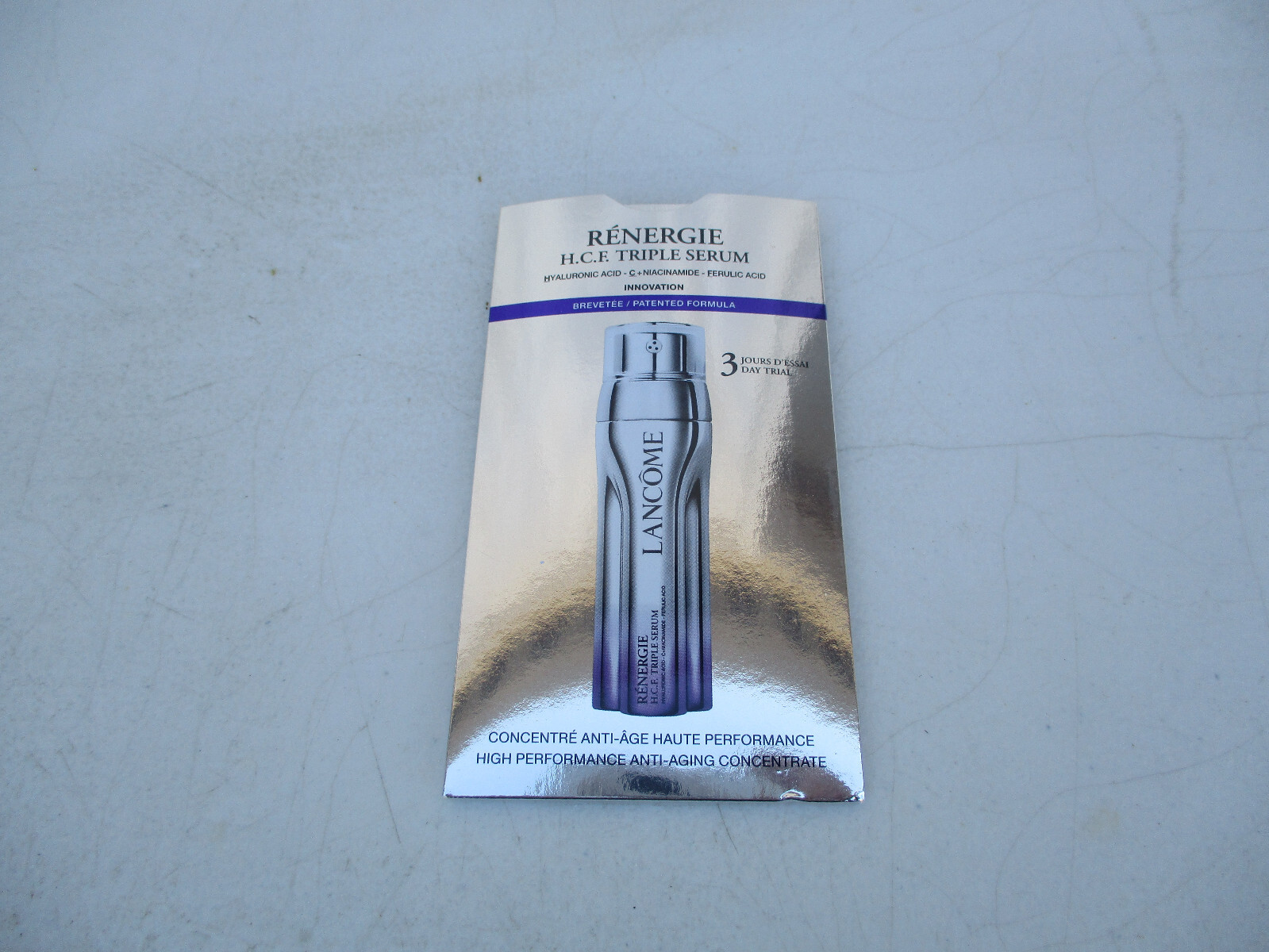 Lancome Renergie H.C.F Triple Serum Sample 3 ml 0.1 FL Oz