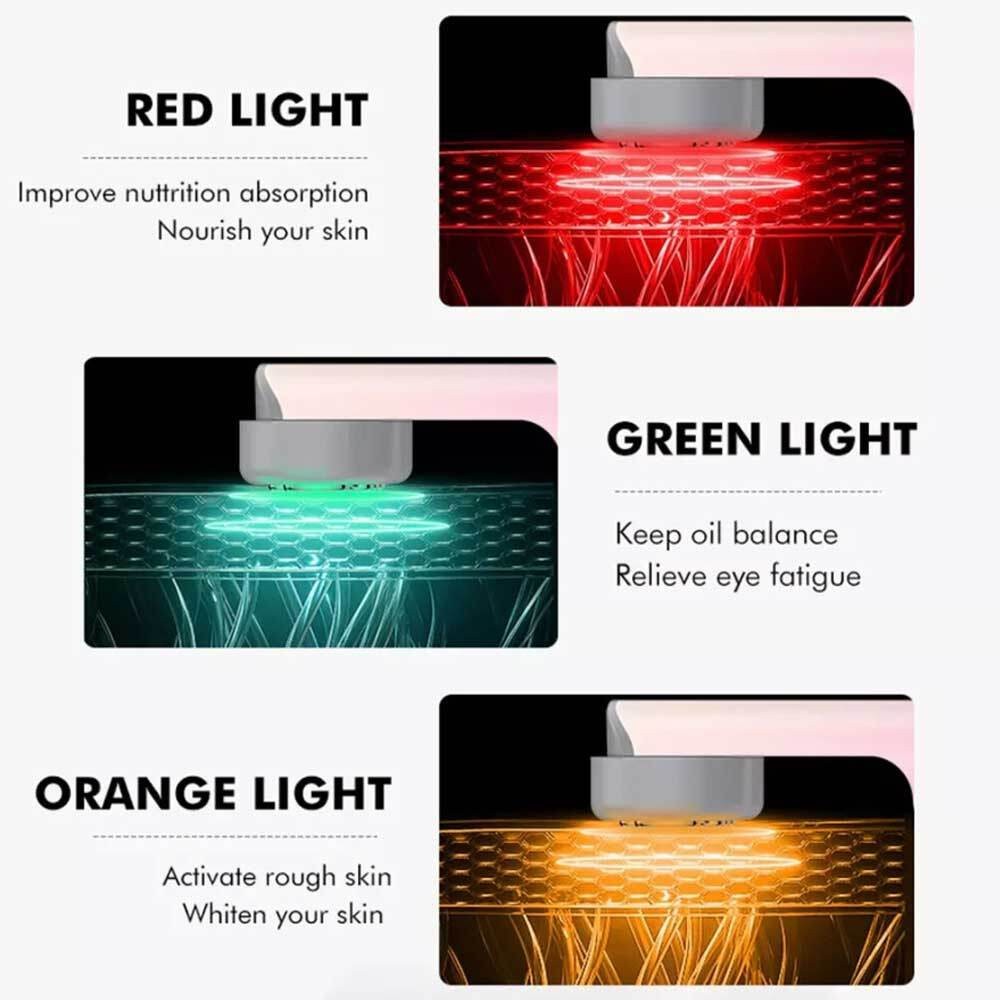 Facial LED Beauty Wand M5 Red Light Therapy Massage for Skin Care & Anti-Aging