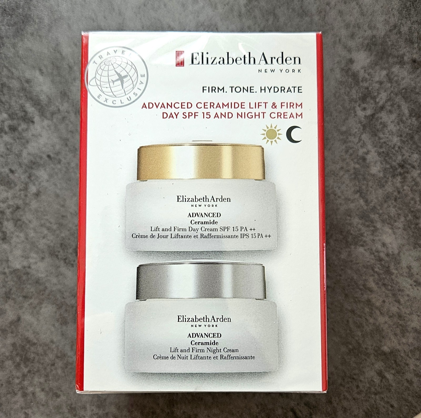 Elizabeth Arden Advanced Ceramide Lift & Firm Day SPF15 & Night Cream Set SEALED
