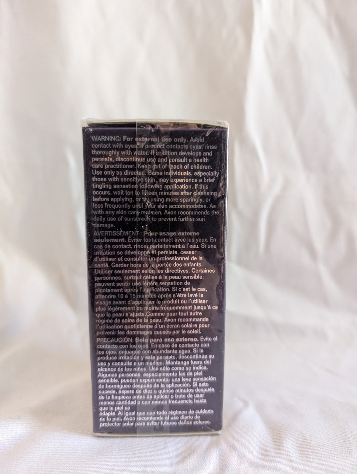 ANEW Platinum Face And Neck Serum Avon 1.0 oz Youthful Skin New Old Stock Sealed