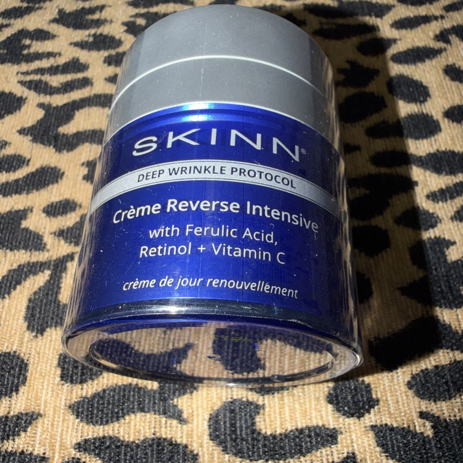 SKINN Deep Wrinkle Protocol Crème Reverse Intensive 1.7oz/50mL New & Sealed