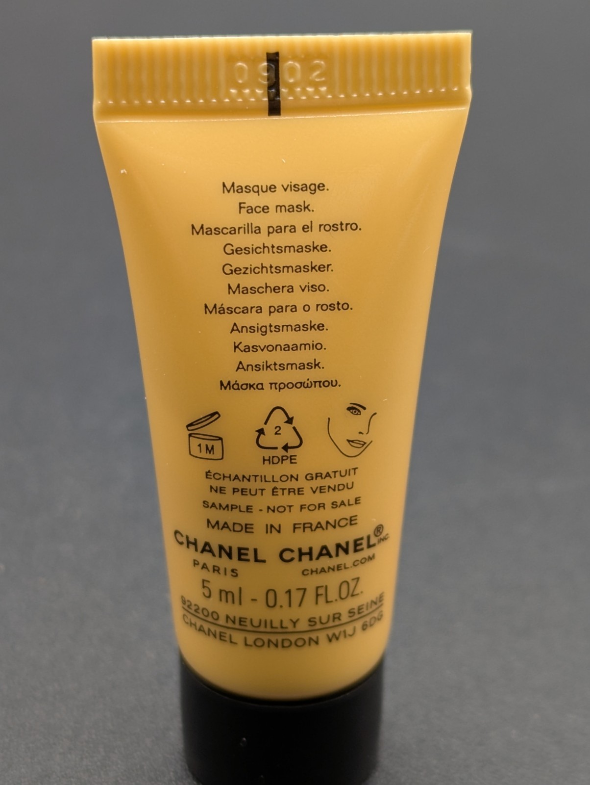 12 x CHANEL Sublimage LE MASQUE MASK Visage 5ml/0.17oz SAMPLE TRAVEL Batch 0902
