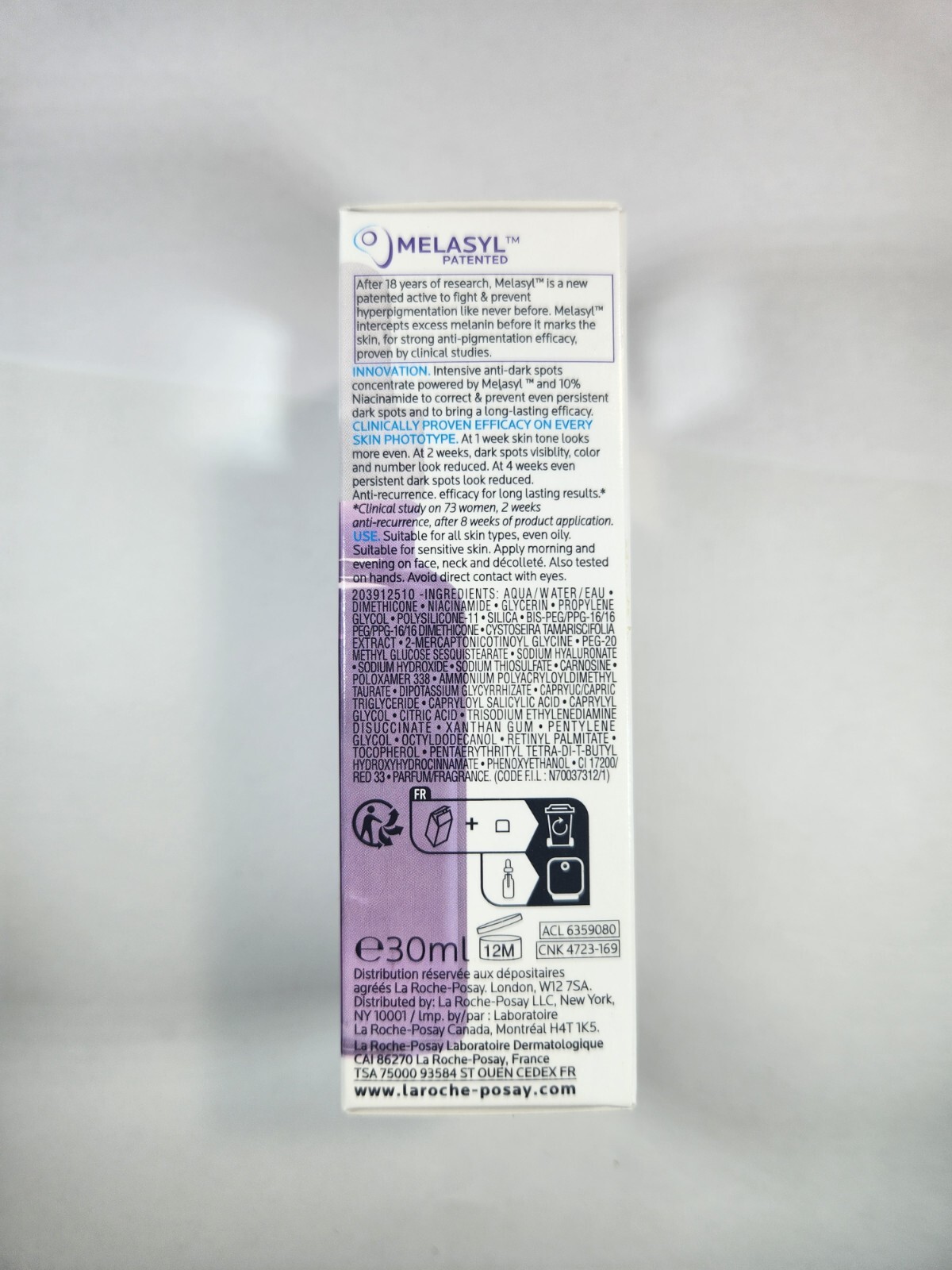 La Roche-Posay Mela B3 Treatment Dark Spot Corrector 30ml/1fl.oz. fresh In Packa