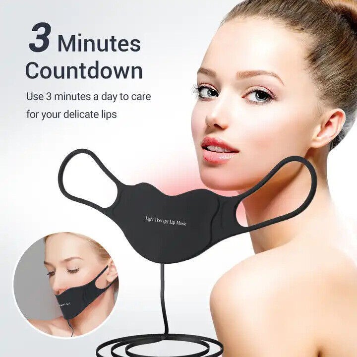 LED Photon Beauty Machine Blue Red Light Therapy Lip Mask for Skin Rejuvenation