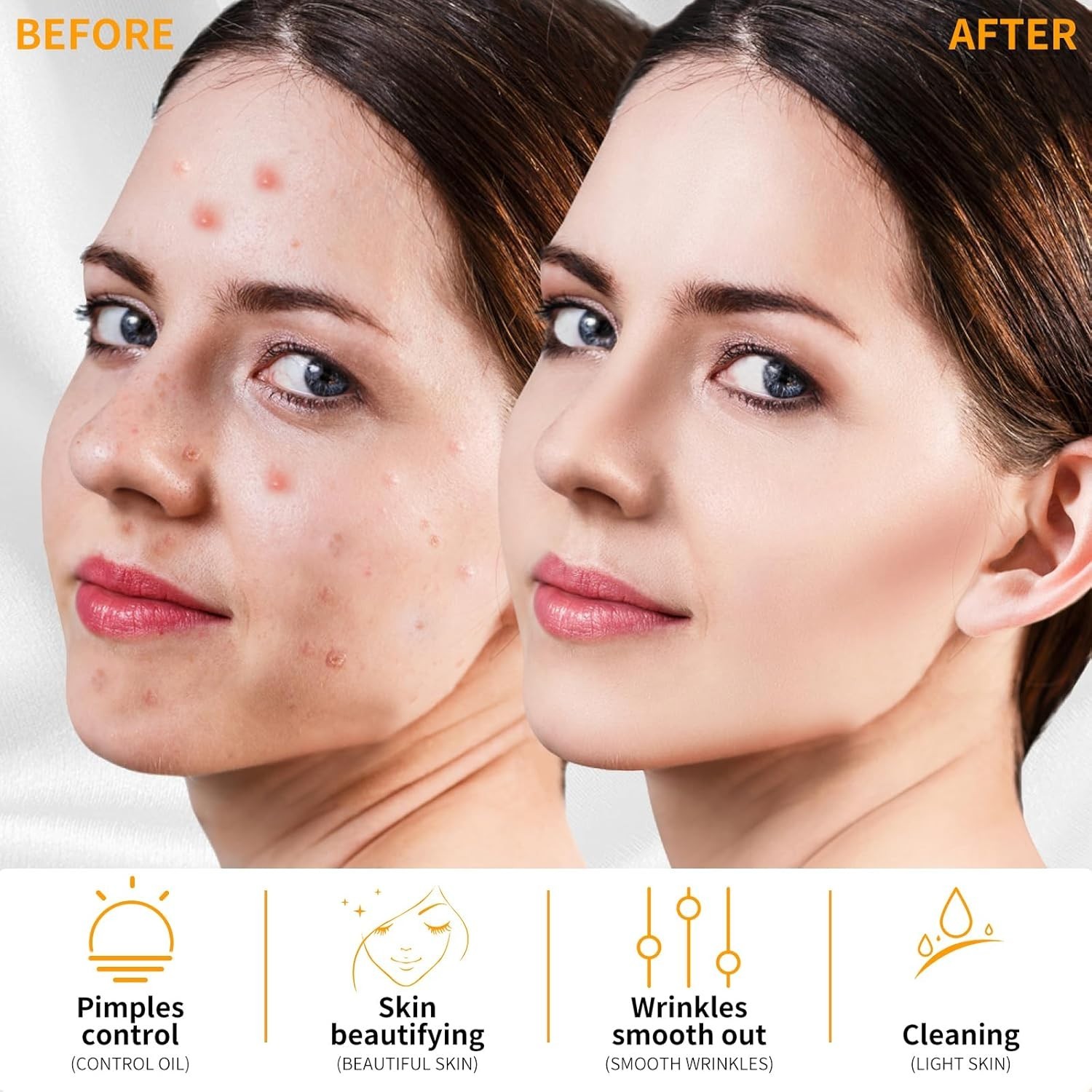 Home Facial Wand Machine Acne Anti Aging Hair Scalp Care Set Hair Treatment Set