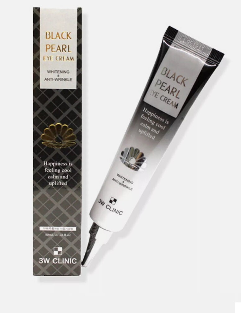3W Clinic Black Pearl Eye Cream 40ml anti wrinkle, whitening function USA Seller