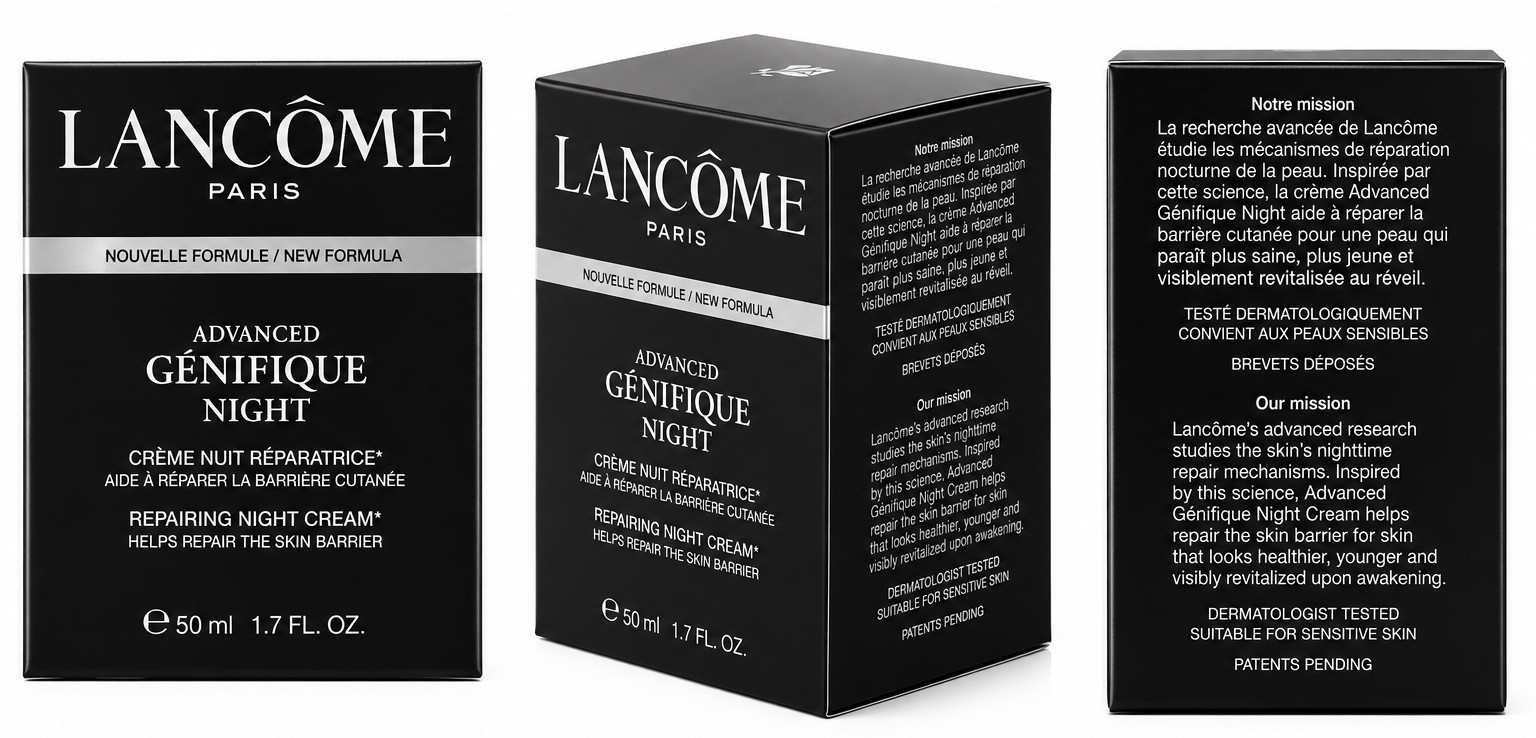 Lancome Advanced Genifique Repairing Night Cream – Size 50mL / 1.7 Oz.