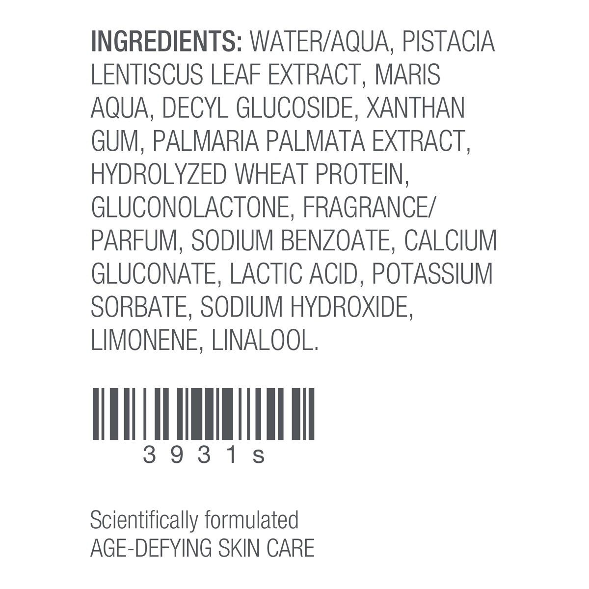 Nutriance Organic by NeoLife-Age Defying Cleansing Gel-Combination to Oily Skin