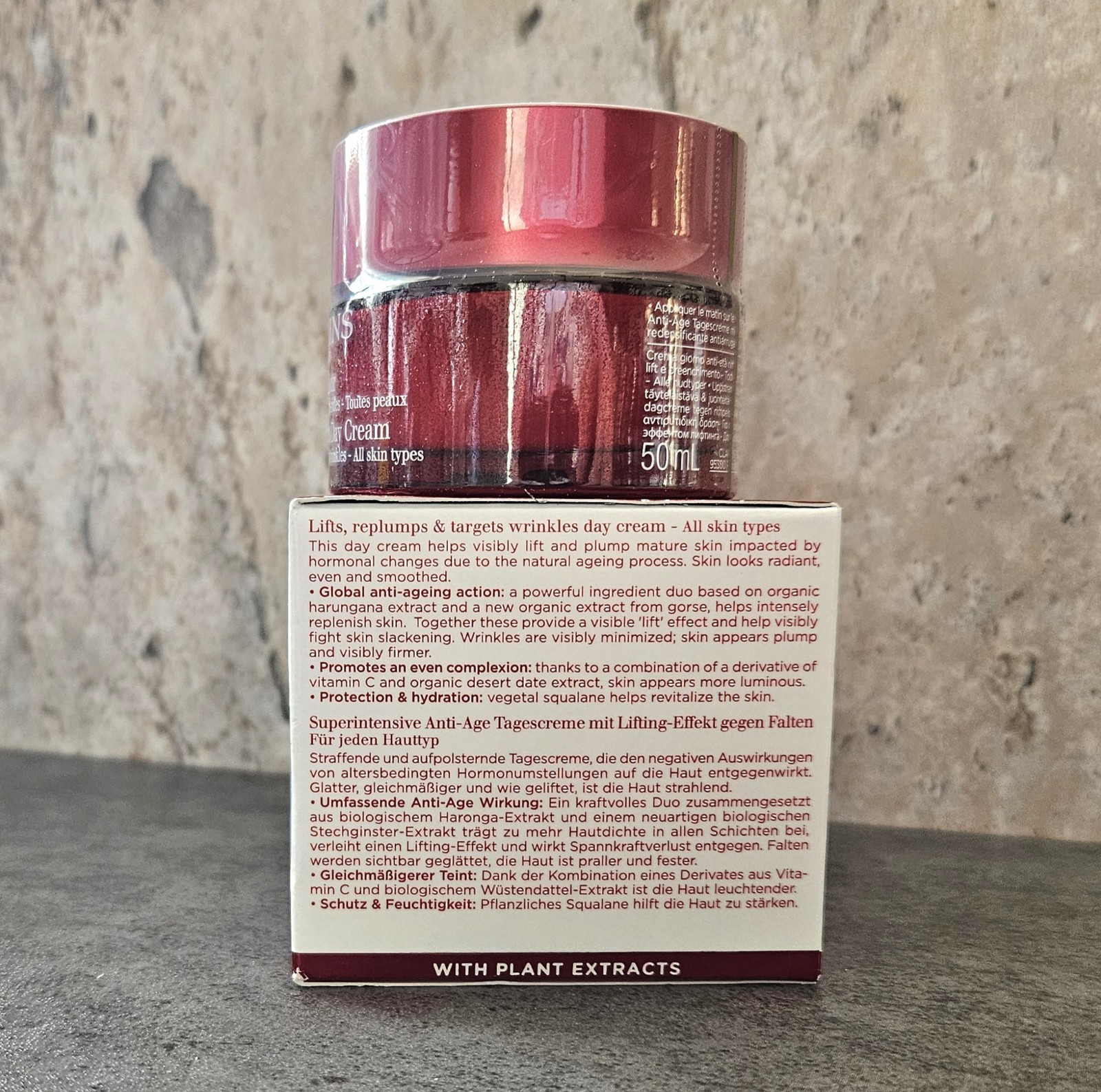 Clarins Super Restorative Day Cream Multi Intensive 1.7 oz/50 ml NIB & SEALED!