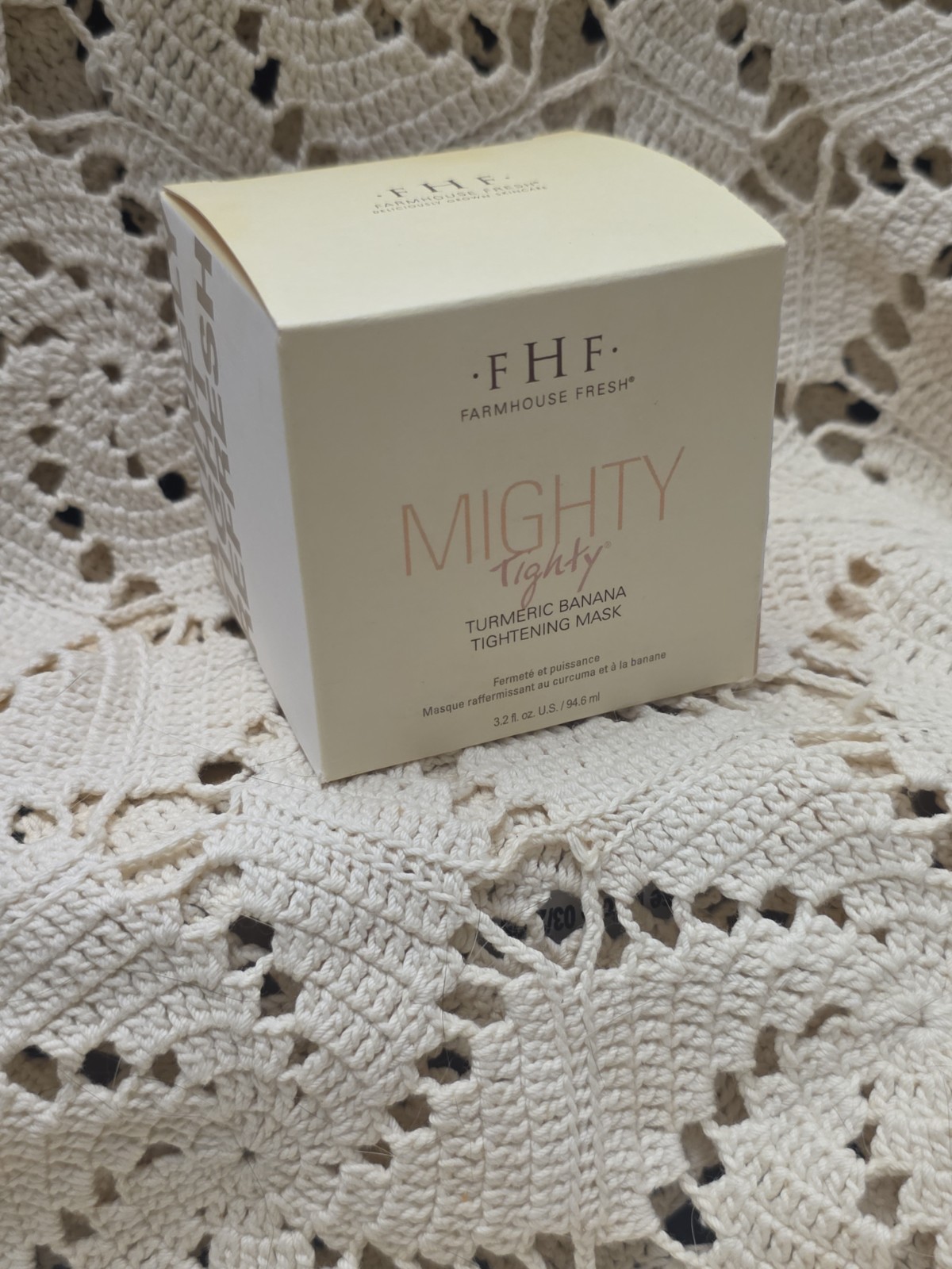 FHF Organics Mighty Tighty Rurmeric Banana Tightening Mask