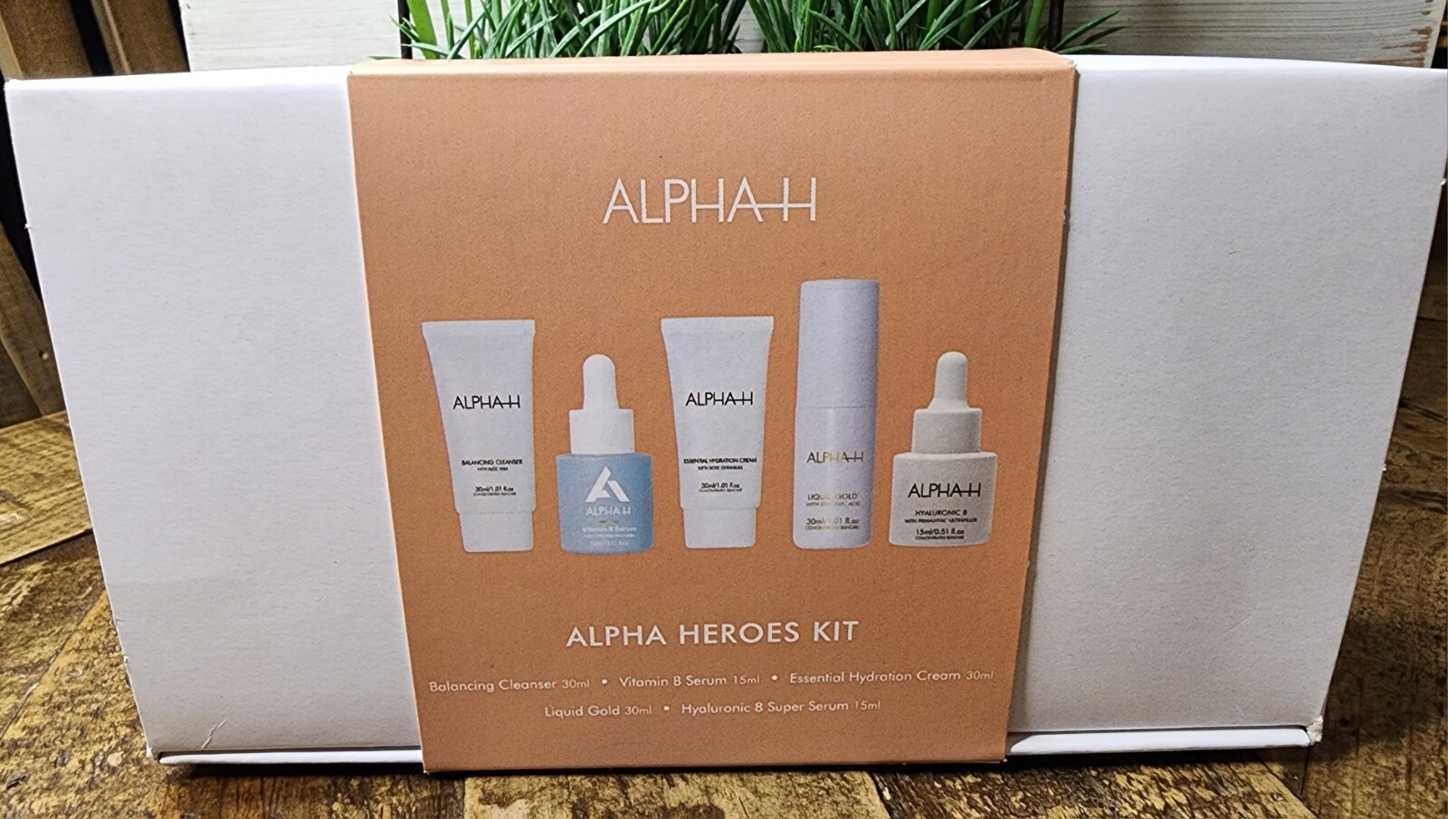 5pc Alpha-H Limited Edition Heroes Kit Travel Size NIB