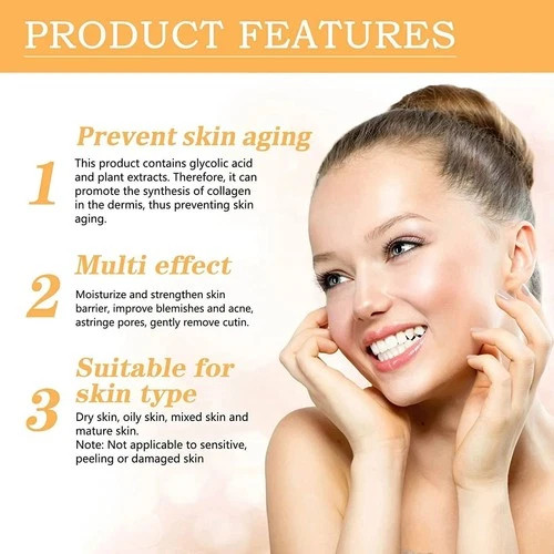 Glycolic Acid 7% Toning Resurfacing Solution New 100ml Remove Acne Moisturizer
