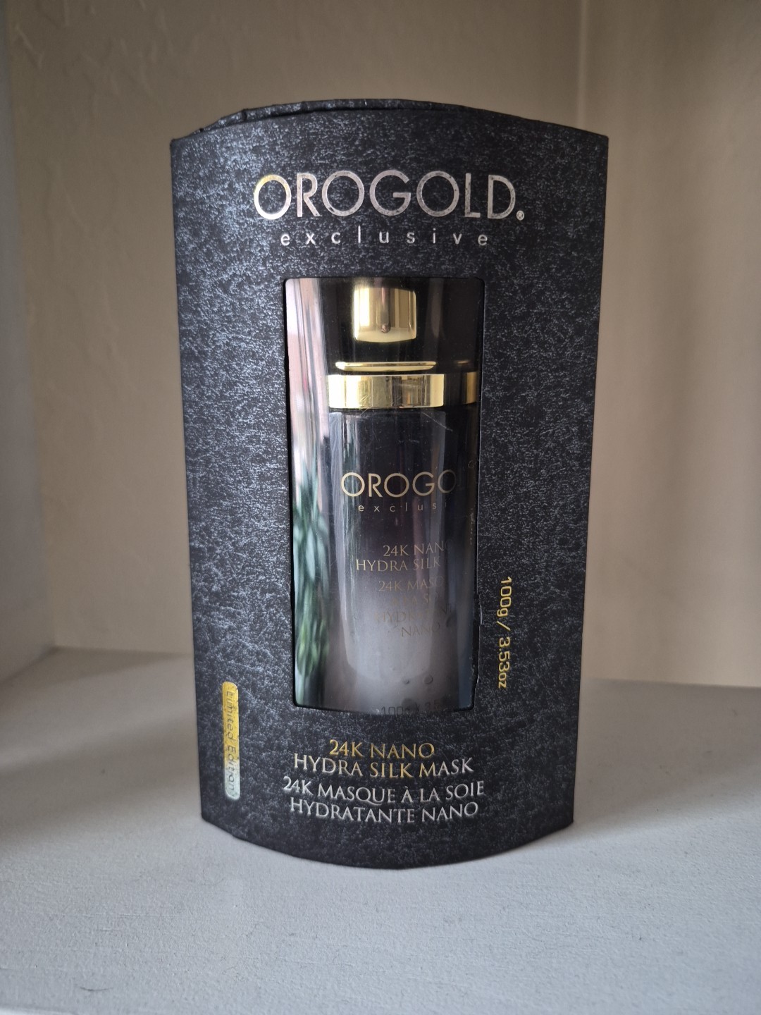 NEW Orogold Exclusive 24K Nano Hydra Silk Mask Limited Edition 3.5 oz 100 g