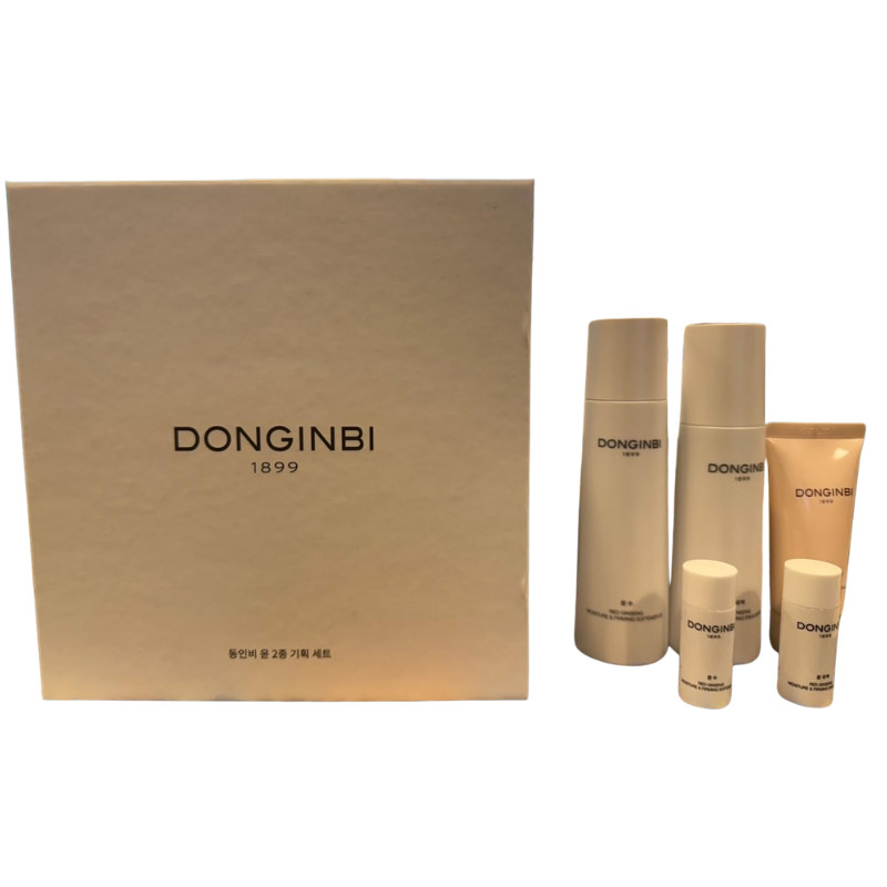 Donginbi Red Ginseng Moisturizing Firming Skin Care Set Toner Essence Cream