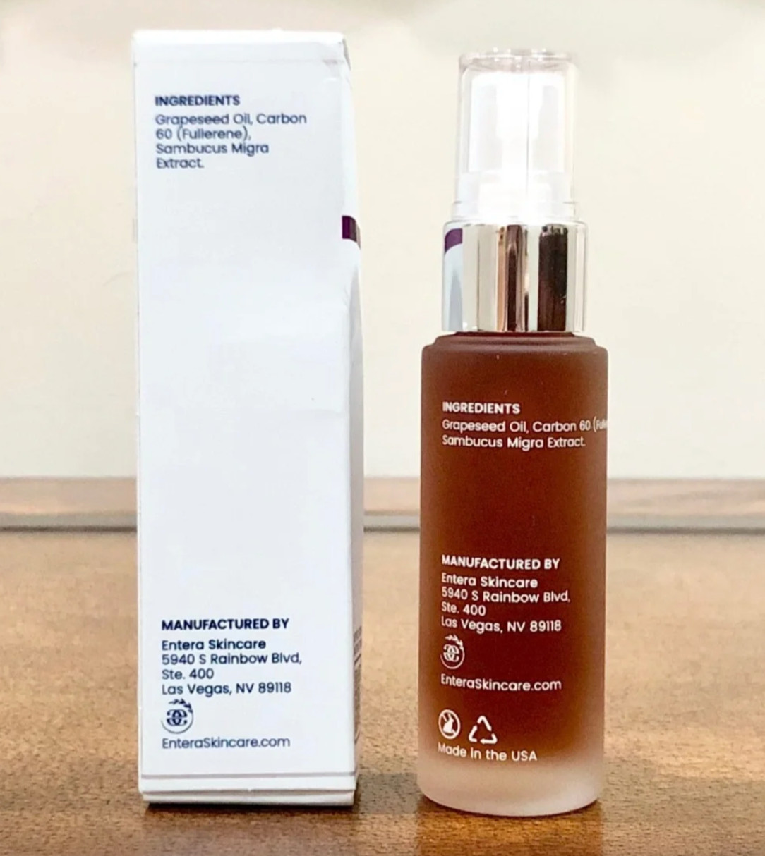 Luminose Satin Finish Dry Body Oil Hair Growth Anti Aging Skincare Serum BNIB
