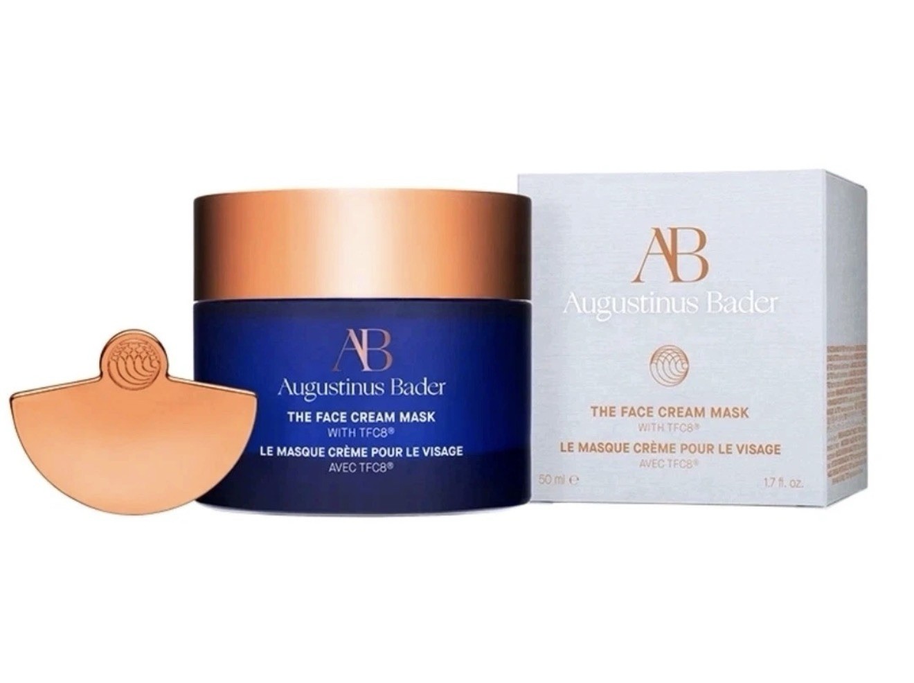 AUGUSTINUS BADER The Face Cream Mask FULL Size 1.7 fl oz New In SEALED Box