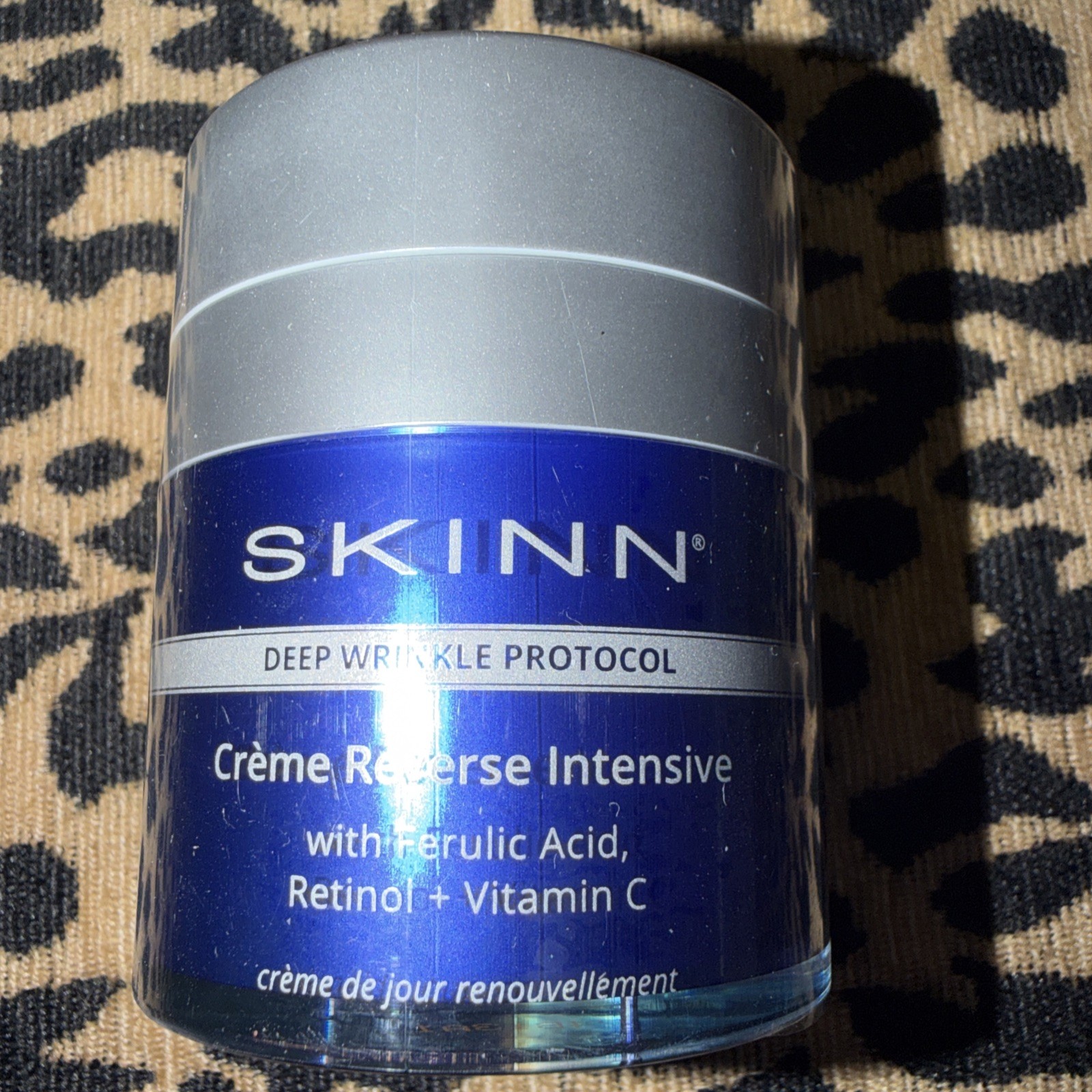 SKINN Deep Wrinkle Protocol Crème Reverse Intensive 1.7oz/50mL New & Sealed