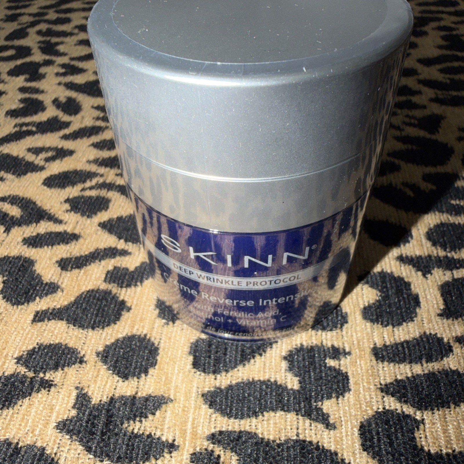 SKINN Deep Wrinkle Protocol Crème Reverse Intensive 1.7oz/50mL New & Sealed