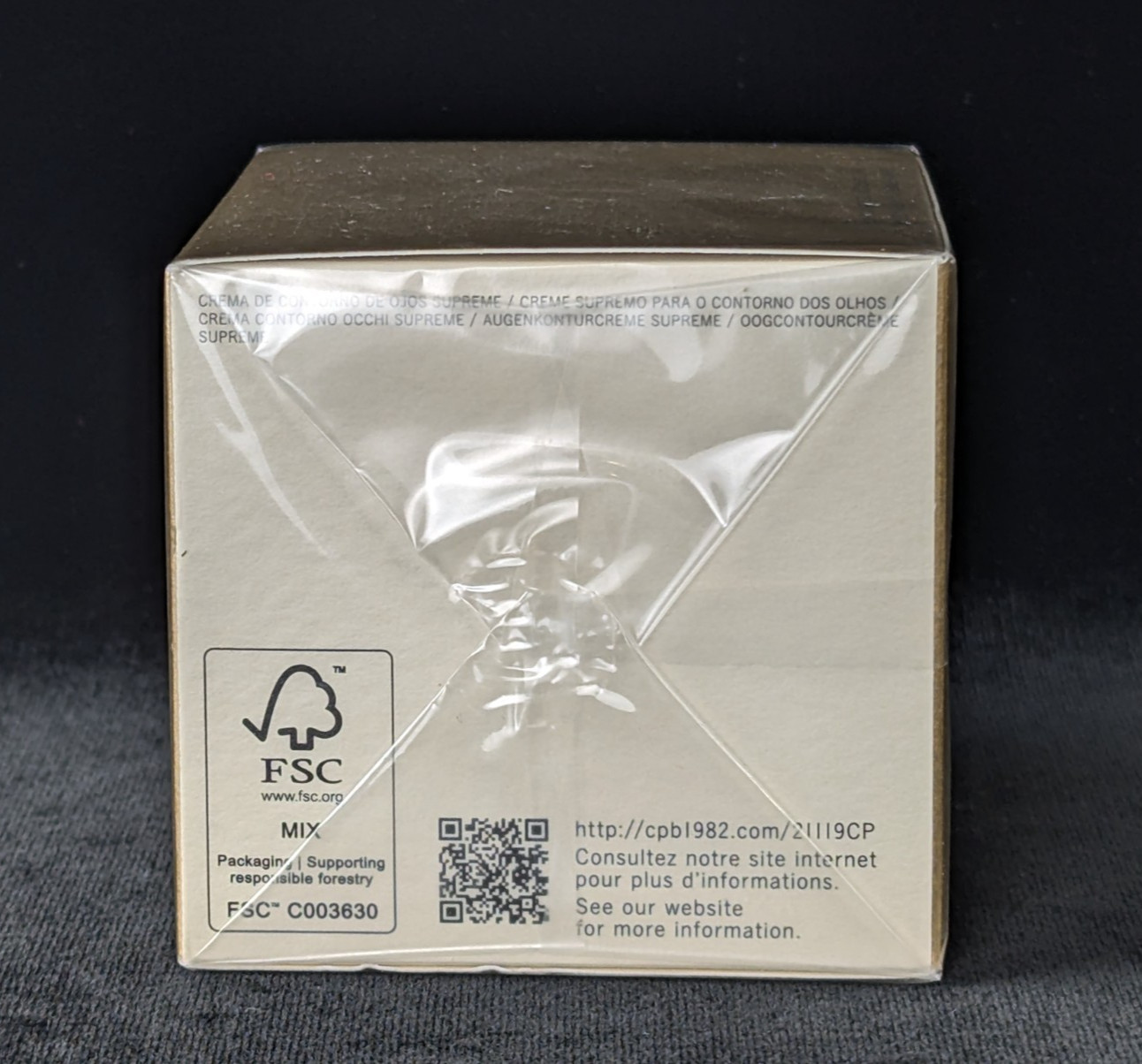 Cle De Peau Eye Contour Cream Supreme – Full Size 15mL / 0.52 oz, Factory Sealed