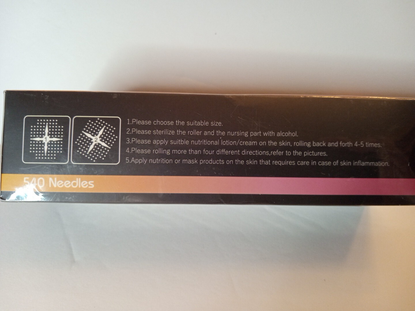 Thappink Derma Roller System 540 Needles Model BR05 New Sealed Beauty Skin Care