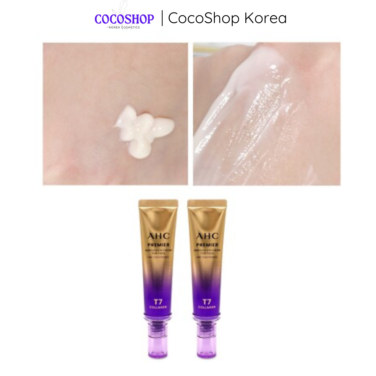 AHC Premier Line Tightening Eye Cream Season 13 40ml x2 Anti Aging Korean
