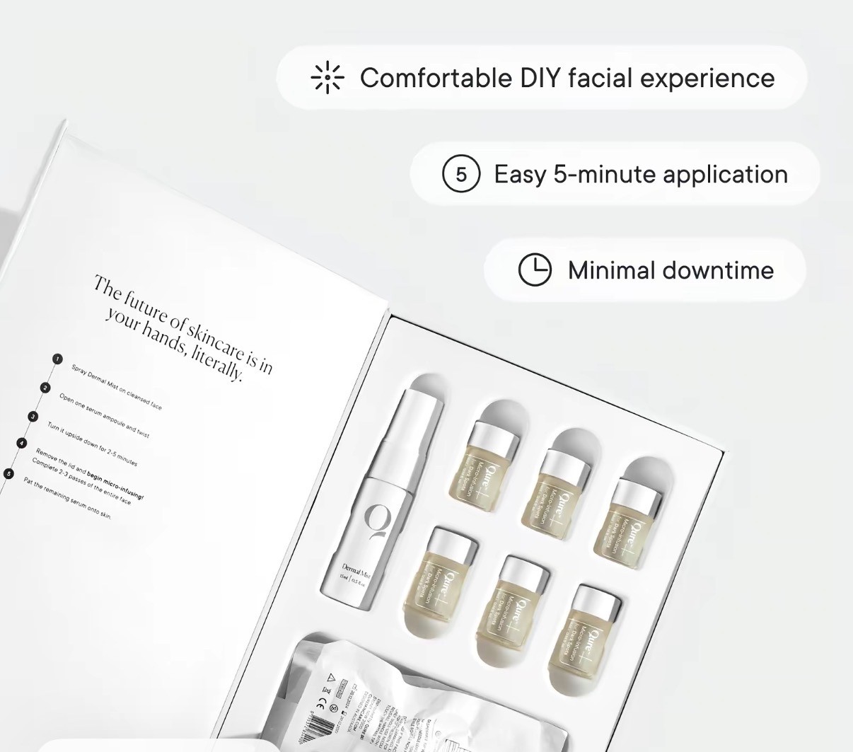 Qure Micro-Infusion 3 Month (For Wrinkles + Dark Spots) Sealed