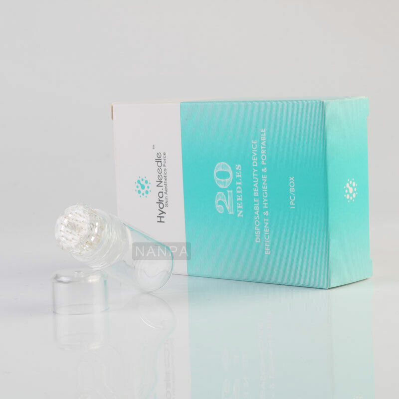 2026 20 Pins Portable Derma Roller With bottle Skin Therapy Anti Acne Scars USA
