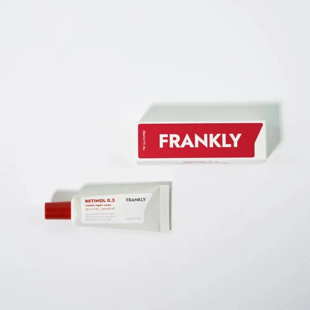 FRANKLY Retinol 0.1% Night Cream Anti-Aging Wrinkle Care – Exp 10/2026