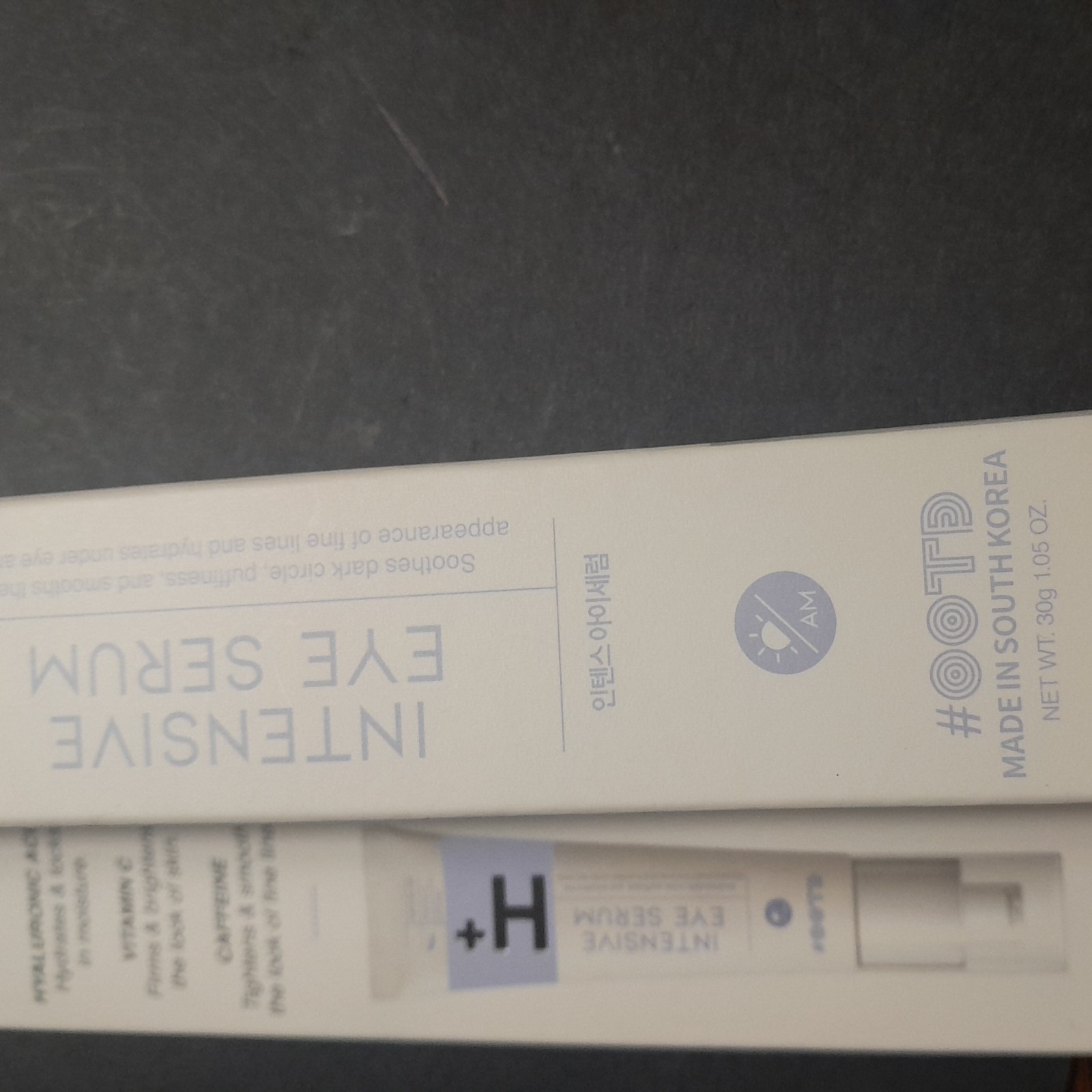 H+ Intensive Eye Serum With Hyaluronic Acid , Vitamin C And Caffeine 1.05 Fl Oz