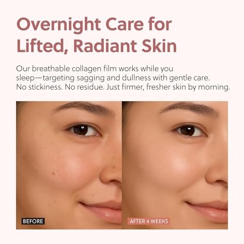 QUIA Overnight Collagen Wrapping Mask – Wake Up with Firmer, Hydrated Skin – Eas