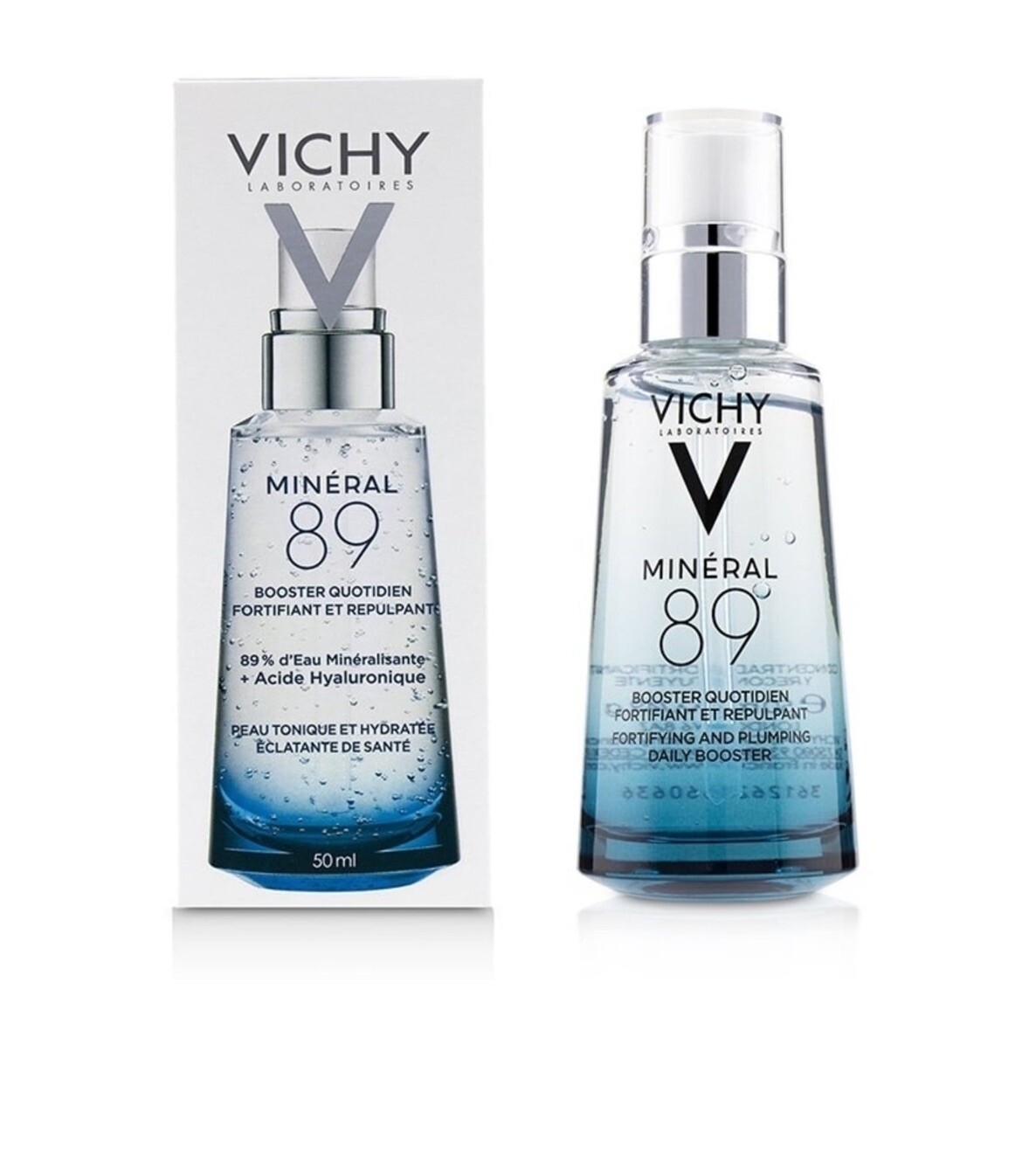 Vichy Mineral 89 Fortifying And Pumpling Daily Booster 50ml/1.69fl.oz. New