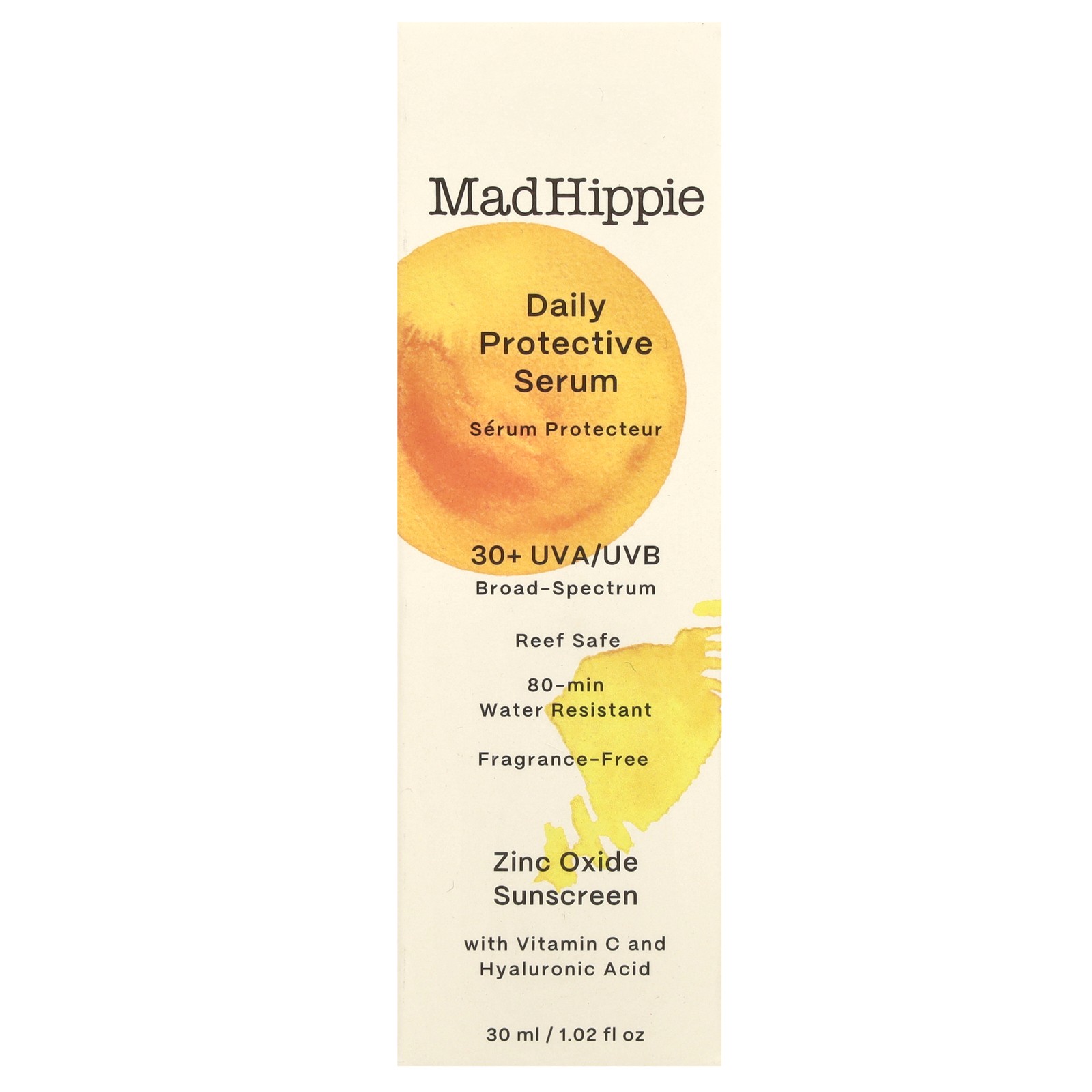 Daily Protective Serum, SPF 30+, Fragrance-Free, 1.02 fl oz (30 ml)