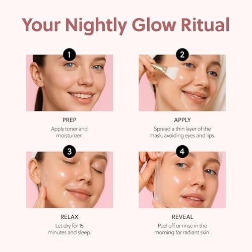 QUIA Overnight Collagen Wrapping Mask – Wake Up with Firmer, Hydrated Skin – Eas