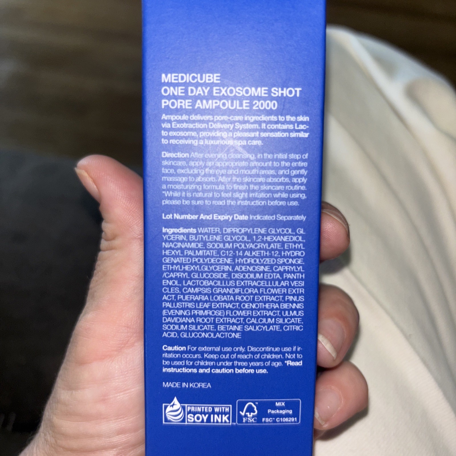 Medicube One Day Exosome Shot 2000 30 ml/1.01 fl. oz