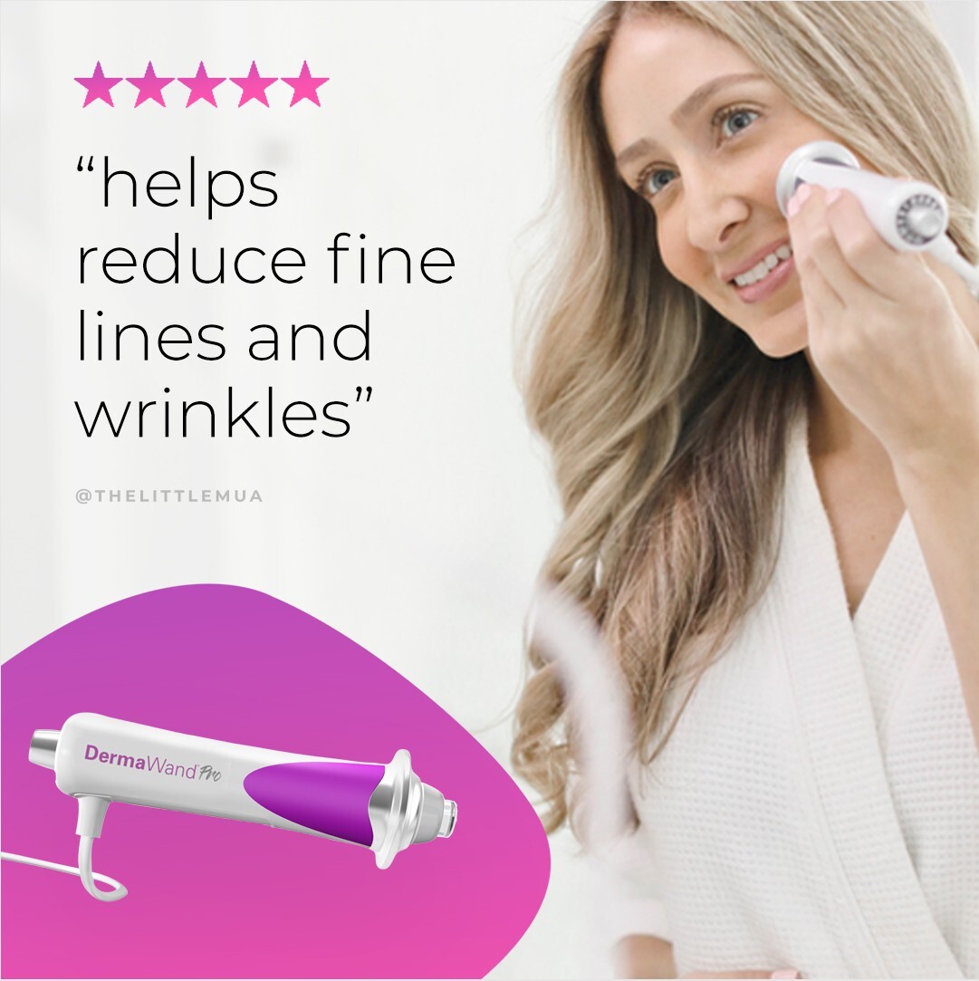 Derma Wand PRO High Frequency Facial Wand – 1 Year Warranty – Brand New! -Mint
