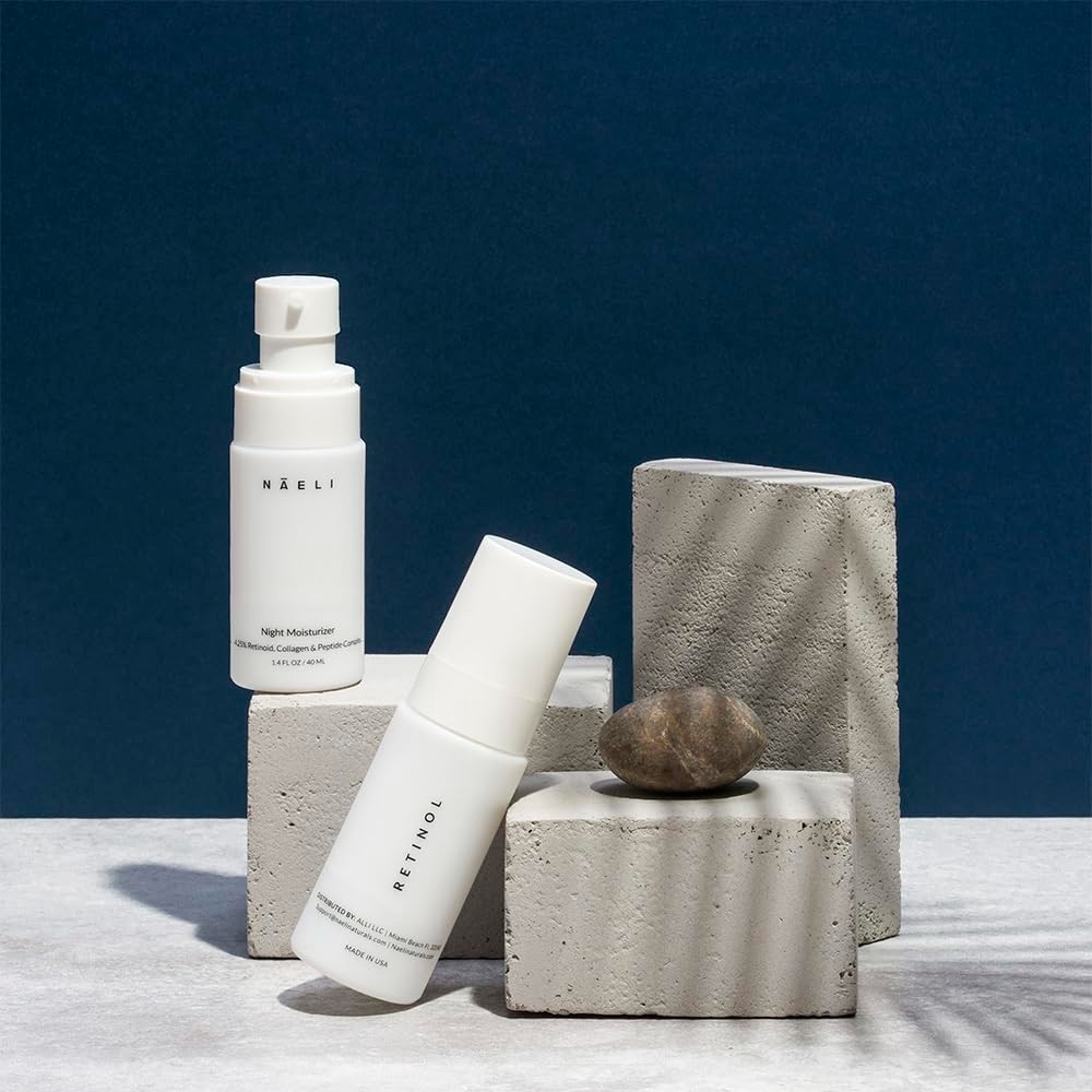 Retinoid Cream – 4.25% Retinol Night Moisturizer for Face & Neck with Collagen,